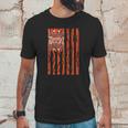 Vintage Detroit Baseball Flag With Tiger Stripes Men T-Shirt