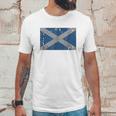 Scotland Flag Scottish Saltire Saint Andrews Cross Men T-Shirt