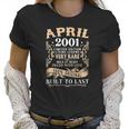 20Th Birthday Decoration April 2001 Men Women 20 Years Old Women T-Shirt