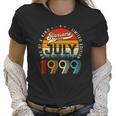 22Nd Birthday Decorations July 1999 Men Women 22 Years Old Women T-Shirt