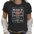 25Th Birthday Decoration March 1996 Men Women 25 Years Old Women T-Shirt