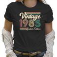 Womens 36 Years Old Gifts Born In 1985 Vintage 36Th Birthday Retro V-Neck Women T-Shirt