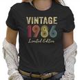 Womens 36 Years Old Gifts Vintage 1986 Limited Edition 36Th Birthday Women T-Shirt