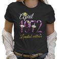 April 1972 Tee - 50 Years Old Floral 1972 50Th Birthday Gift Women T-Shirt