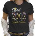 April 2002 20 Years Old Sunflower Floral 20Th Birthday Gift Women T-Shirt