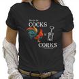 Beer Gut Body Wear Roosters Wine Women T-Shirt