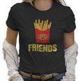 Best Friends Set Bff Set Burger Fries Junk Food Matching Women Women T-Shirt