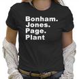 Bonham Jones Page Plant Authentic Members T-Shirt 2016 Women T-Shirt