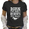 Born To Ride Horses With Mommy Baby Bodysuit One Piece Romper Or Toddler Women T-Shirt