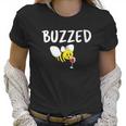 Buzzed Funny Bumblebee And Wine Beekeeping Beekeeper Women T-Shirt