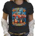 Classic Sixties Muscle Car Funny Dragster Hot Rod Cartoon V5 Women T-Shirt