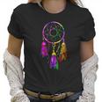 Colorful Dreamcatcher Feathers Native American Indian Tribal Women T-Shirt