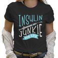 Cool Insulin Junkie Funny Diabetes Awareness Gift Men Women Gift Women T-Shirt