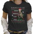 Daryl Dixon Dasher Dancer Prancer Vixen Cupid Ugly Christmas Women T-Shirt