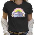 Death Metal Rainbow Yellow Star Unicorn Rock Concert Women T-Shirt