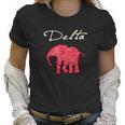 Womens Delta Elephant Crimson Designs Women T-Shirt