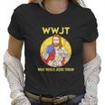 Disc Golf Shirt What Would Jesus Throw Frisbee Golf Women T-Shirt