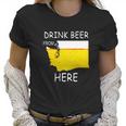 Drink Beer From Washington State Flag Vintage Funny Tshirt Women T-Shirt