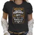 February 1977 45Th Birthday Gift 45 Years Old Men Women Women T-Shirt