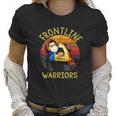 Frontline Warrior Nurse Nurse Gift Funny Women T-Shirt