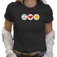 Funny Beekeeping Peace Love Honey Bee Women T-Shirt