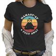 Funny Cute Sloth Yoga Namastay Social Distancing 6 Feet Away Women T-Shirt