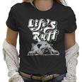 Funny Lazy English Bulldog Life Ruff Gift For Bulldog Mom Women T-Shirt