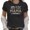 Womens Glitter And Dirt Mom Of Both Leopard Mama Of Both Women Cute Women T-Shirt