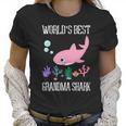 Grandma Gift Worlds Best Grandma Shark Women T-Shirt