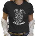 Gruss Vom Krampus Greetings From Ugly Christmas Demon Devil Women T-Shirt