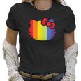 Hello Kitty Rainbow Stripe Women T-Shirt