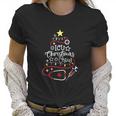 Intensive Care Unit Nurse Techs Secretary Icu Christmas Crew Women T-Shirt