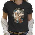 Jackalope With Flowers Women T-Shirt