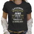 June 1974 47Th Birthday Gift 47 Years Old Men Women Women T-Shirt