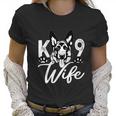 K9 Unit Police Officer Wife Gift German Shepherd Graphic Design Printed Casual Daily Basic Women T-Shirt