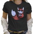 Kawaii Pastel Goth Art Cute Creepy Red Fox Fennec Grey Fox Men Women T-Shirt Graphic Print Casual Unisex Tee Women T-Shirt