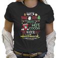 Let’S Bake Stuff Drink Hot Cocoa And Watch Hallmark Christmas Women T-Shirt