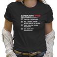 Lineman Wife American Electrician Cable Women T-Shirt