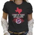 Living In Texas With Ole Miss Roots Women T-Shirt