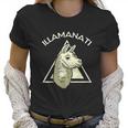 Llama Illuminati Funny Lama Women T-Shirt