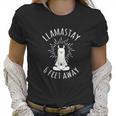 Llamastay 6 Feet Away Funny Social Distancing Women T-Shirt