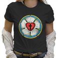 Luther Rose Seal Lutheran Symbol Christian Cross Graphic Design Printed Casual Daily Basic Women T-Shirt