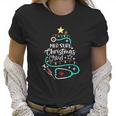 Med Surg Christmas Crew Medical Surgical Nurse Secretary Women T-Shirt