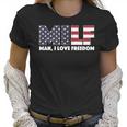 Milf - Man I Love Freedom Womens Ideal Racerback Tankt Women T-Shirt