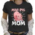 Mini Pig Piglet Swine Farm Animal Piggy Cute Pig Mom Gift Graphic Design Printed Casual Daily Basic Women T-Shirt