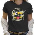 Mummy Emoji Wink Out Tongue Halloween Costume Women T-Shirt