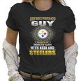 Nfl-Steelers 162 Guy Loves Beer Women T-Shirt