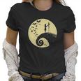 Nightmare Christmas Jack Skellington Sally Romance Moon Women T-Shirt