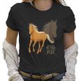 Palomino Horse Because Blonde Have More Fun Women T-Shirt