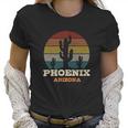 Phoenix Arizona Cactus Vintage Retro Desert Souvenir Gift Women T-Shirt